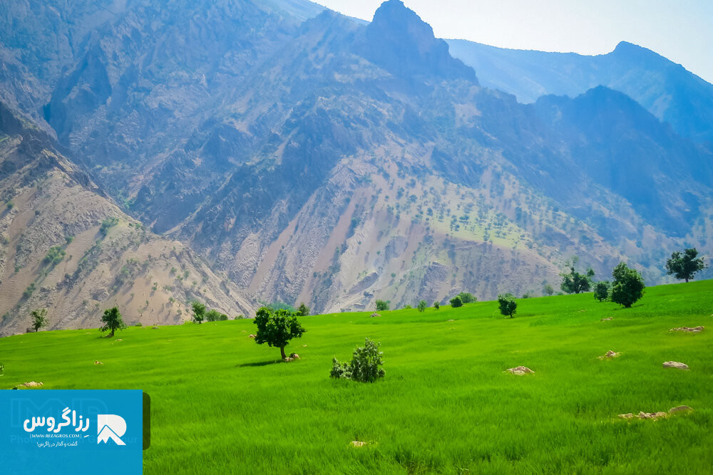 وسعت منطقه سبزکوه لردگان