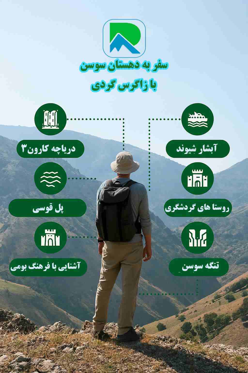 جاذبه‌های دیدنی سوسن
