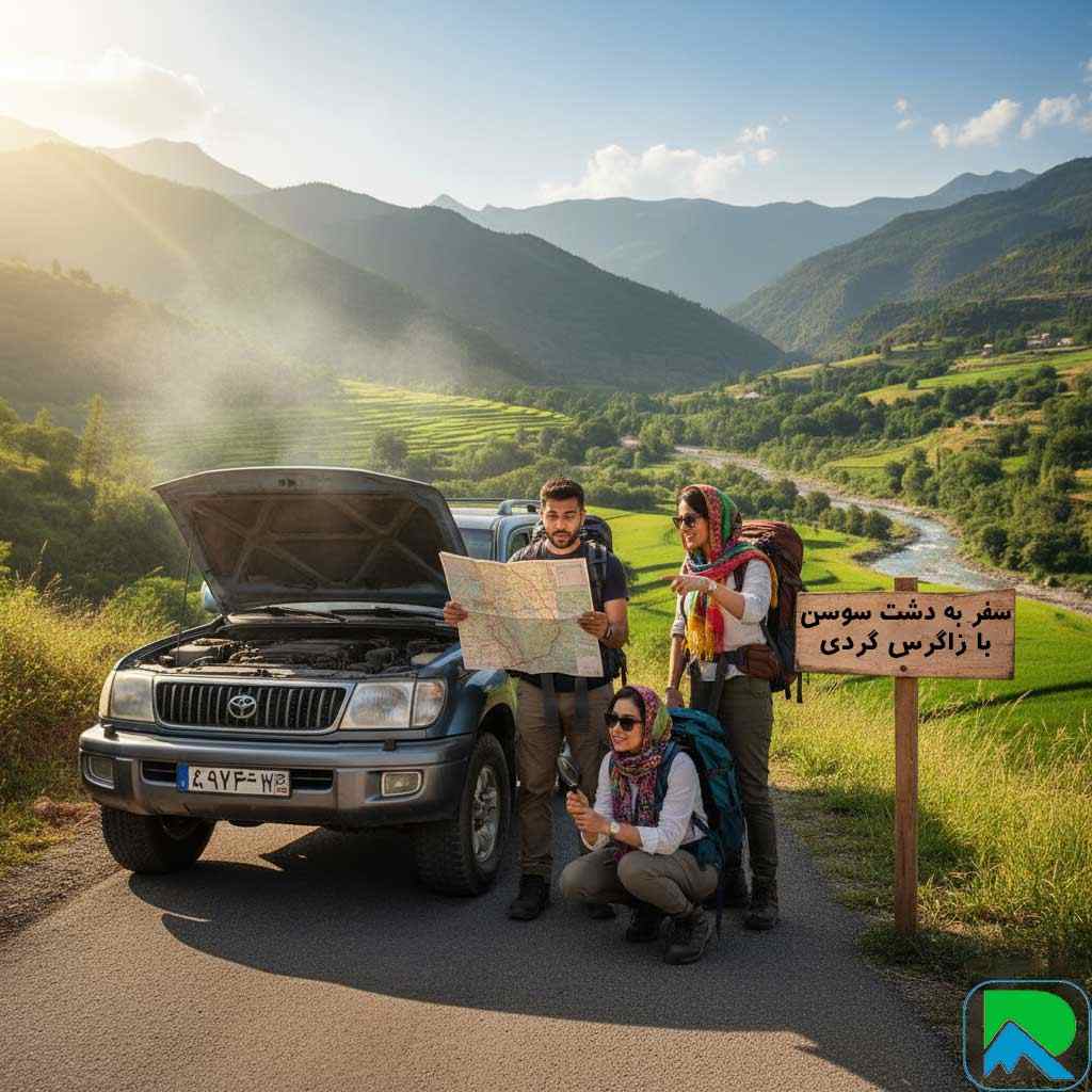 سفر به دشت سوسن با زاگرس گردی