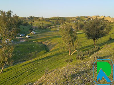 دشت سرسبز در استان خوزستان