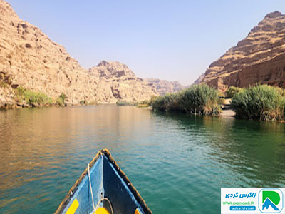 قایق سواری در رودخانه دزفول