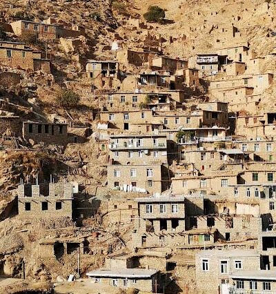 روستا های پلکانی زیبا در کردستان